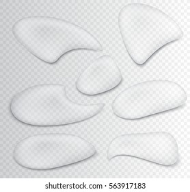 Water drops set.Vector illustration.