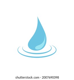 Water drops, tears, rain cartoon style. Isolated aqua vector icons EPS 10