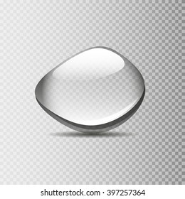 Water drops with transparency blending