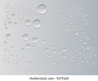 water drops vector