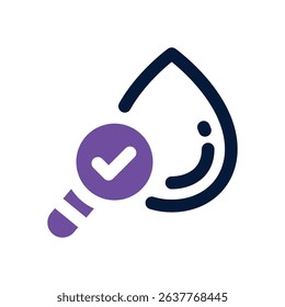 water duotone icon. Sleek and modern vector icon for websites, mobile apps, marketing materials, and corporate design. Fully scalable and ready to use.