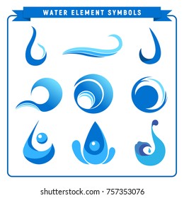 Water Element Symbols