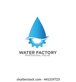 Water Factory Logo Design