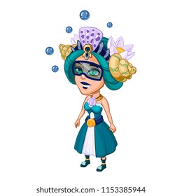 Water fairy character design