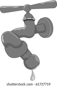 The water faucet