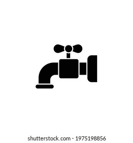 Water faucet icon, eps 10