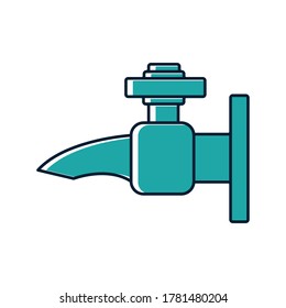 Water Faucet icon vector design template