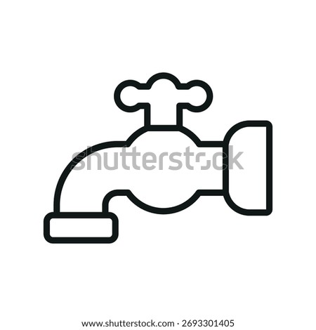 water faucet icon vector design template