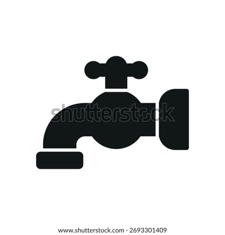 water faucet icon vector design template