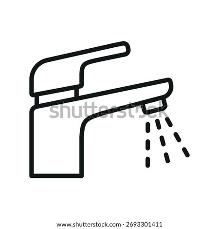 water faucet icon vector design template