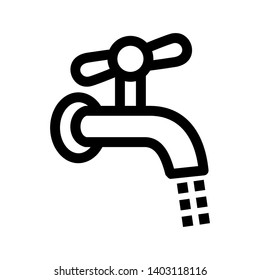 water faucet Icon Vector ilustration eps - Vector