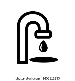 water faucet Icon Vector ilustration eps - Vector