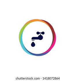 Water Faucet - Vector App Icon