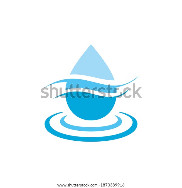 Water Filter Drop Liquid Illustration Vector Stock Vector (Royalty Free ...