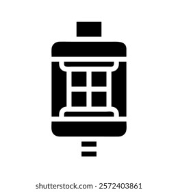 Water filter icon. Concept of water purification and filtration.