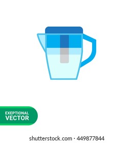 Water Filter Jug Icon