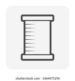 Water filter and purification vector icon set design