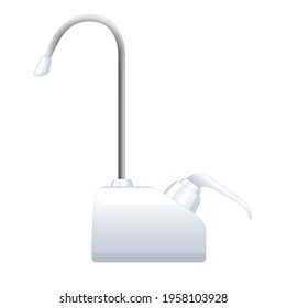 Water filter system icon. Cartoon of Water filter system vector icon for web design isolated on white background