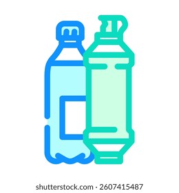 water filter ultralight trekking color icon vector. water filter ultralight trekking sign. isolated symbol illustration