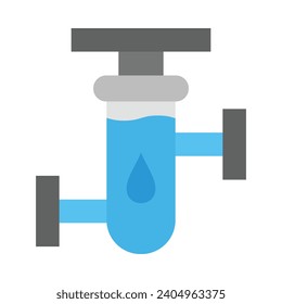 Water Filter Vector Flat Icon For Personal And Commercial Use.
