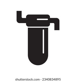 water filtericon logo vector design template