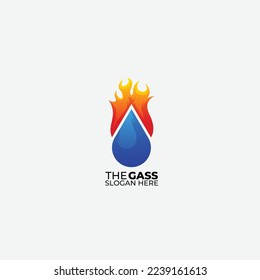 water fire design color gradient vector