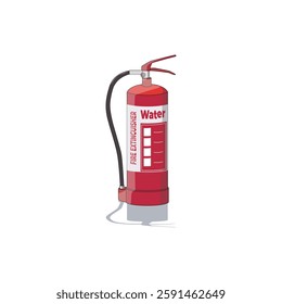 Water fire extinguisher for fire safety and emergency use. Ideal for Class A fires in homes, offices, and industries. Essential firefighting equipment for fire protection and hazard prevention.