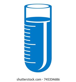 Water flask icon. Simple illustration of water flask vector icon for web