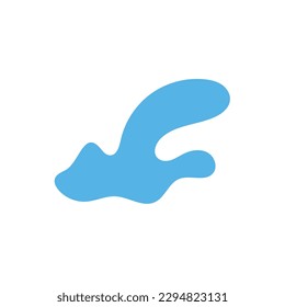 caudal de agua, gota de agua, líquido, goteo de leche, vertido de leche