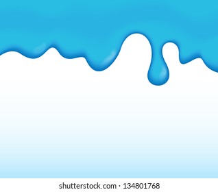 Water flows over the surface, abstract vector illustration