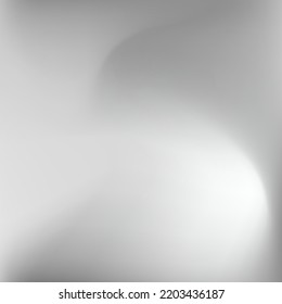 Water Fluid Calm Sky Dynamic Swirl Gradient Mesh. Monochromatic Wavy Dark Aluminium Smooth Surface. Liquid Curve Metallic Light Dynamic Gradient Backdrop. Soft Blurred Grey Silver Background.