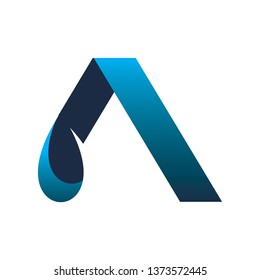 Water Font Logo Stock Vector (Royalty Free) 1373572445 | Shutterstock