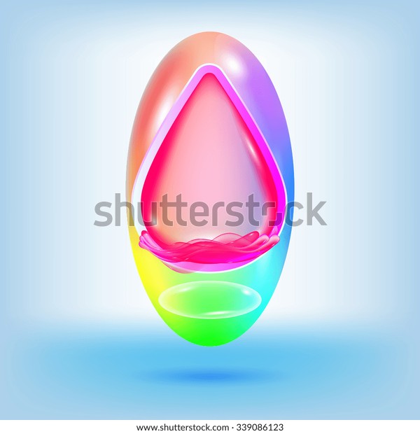 Water Frame Vector Illustration Stock Vector (Royalty Free) 339086123 ...