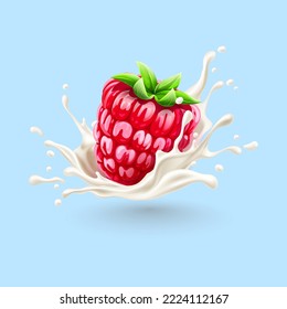 Water fresh fruit drop background, berry splash, splashing, juicy food.