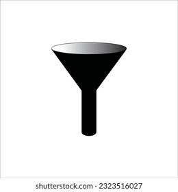 water funnel icon vector illustration logo design