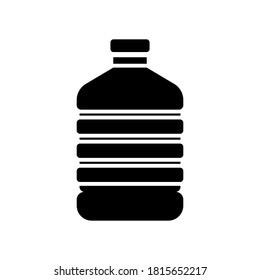 Water Gallon Icon Of Glyph Style Vector Illustration Design