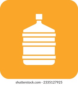 Water Gallon vector icon. Can be used for printing, mobile and web applications.