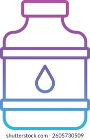 Water Gallon vector icon. Can be used for printing, mobile and web applications.