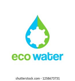 Water gear icon