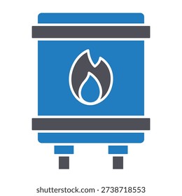 Water geyser Vector icon which can easily modify or edit


