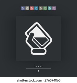 Water glass icon