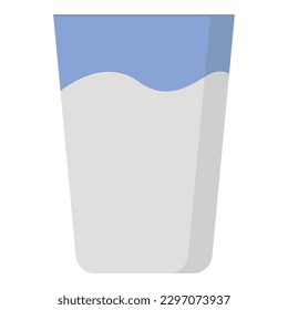 Water glass icon clipart design illustration template