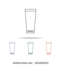 Water glass icon. Element of bathroom tools multi colored icon for mobile concept and web apps. Icon for website design and development, app development. Premium icon on white background