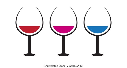 Water glass icon in trendy flat style design. Vector graphic illustration. Drink symbol for website design, logo, app, template, and ui. EPS 10.