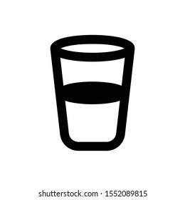 Water Glass Icon Vector Graphics Stock Vector (Royalty Free) 1552089815 ...