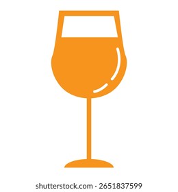 Water glass icon vector set in blue and back flat outline. Tall milk drink glass line pictogram. Stock vector