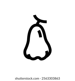 water guava logo icon, suitable for your needs