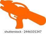 The water gun 4 vector