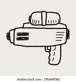 water gun doodle