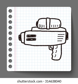 water gun doodle